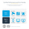 StarTech.com 3ft (90cm) CAT6 Ethernet Cable, LSZH (Low Smoke Zero Halogen) 10 GbE Snagless 100W PoE UTP RJ45 Blue Network Patch Cord, ETL - 3ft/90cm Blue LSZH CAT6 Ethernet Cable - 10GbE Multi Gigabit 1/2.5/5Gbps/10Gbps to 55m - 100W PoE++ - ANSI/TIA
