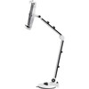 SIIG Full Motion Easy-Adjust Universal Tablet Mount - White - 12" Screen Support - 2.20 lb Load Capacity - 1