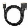 Rocstor Premium HDMI to DVI-D Cable - M/M - 6 ft - 1 x DVI-D Male - 1 x Male HDMI - Gold-plated Contacts - Black - 6 ft (2m) DVI/HDMI Video Cable for Notebook, Audio/Video Device, Home Theater System, Digital Signage Display, Desktop Computer - First
