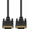 10ft DVI-D Dual Link (24+1 pin) Male to DVI-D Dual Link (24+1 pin) Male Black Cable For Resolution Up to 2560x1600 (WQXGA) - 100% compatible and guaranteed to work