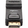 Rocstor Premium DisplayPort to HDMI Video Adapter Converter - M/F - 1 x HDMI Female - 1 x DisplayPort Male - Gold Platted Connectors - Black - ADAPTER CONVERTER Male/Female - DisplayPort/HDMI A/V Cable for Audio/Video Device, HDTV - First End: 1 x Di