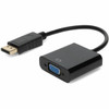 5PK HP AS615AA Compatible DisplayPort 1.2 Male to VGA Female Black Adapters For Resolution Up to 1920x1200 (WUXGA) - 100% compatible and guaranteed to work