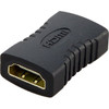 Axiom HDMI Female/Female Coupler - HDMIFHDMIFC-AX - 1 x 19-pin HDMI Digital Audio/Video Female - 1 x 19-pin HDMI Digital Audio/Video Female - 1920 x 1080 Supported - Gold Connector - Black