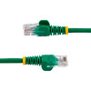 StarTech.com 15 ft Green Snagless Cat5e UTP Patch Cable - Make Fast Ethernet network connections using this high quality Cat5e Cable, with Power-over-Ethernet capability - 15ft Cat5e Patch Cable - 15ft cat 5e patch cable - 15ft Cat5e Patch Cord - 15f