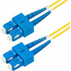 StarTech.com 2m (6.6ft) SC to SC (UPC) OS2 Single Mode Duplex Fiber Optic Cable, 9/125µm, 40G/100G, LSZH Fiber Patch Cord - 6.6ft SC/SC-UPC OS2 Single Mode Fiber Cable supports 40G/100G networks and CWDM; 9/125µm core/cladding; 1260-1625nm Laser Opti