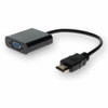 5PK HDMI 1.3 Male to VGA Female Black Active Adapters For Resolution Up to 1920x1200 (WUXGA) - 100% compatible and guaranteed to work