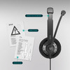 EPOS IMPACT SC 75 USB MS Headset - Stereo - Mini-phone (3.5mm), USB Type A - Wired - On-ear - Binaural - Noise Cancelling, Uni-directional, Condenser, Electret Microphone - Black