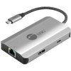 SIIG USB-C to HDMI with LAN Hub & PD 100W Adapter - Adds one HDMI 4K@30Hz - two USB-A 5Gbps ports and one Gigabit Ethernet through one USB-C connection to your USB enabled system and supports PD pass-through up to 100W input & 85W charging for source