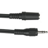 Black Box Stereo Audio Cable - Mini-phone Male Audio - Mini-phone Female Audio - 10ft