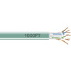 Black Box GigaTrue 550 Cat.6 Bulk UTP Cable - Bare Wire - Bare Wire - 1000ft - Green