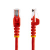StarTech.com 15 ft Red Snagless Cat5e UTP Patch Cable - Make Fast Ethernet network connections using this high quality Cat5e Cable, with Power-over-Ethernet capability - 15ft Cat5e Patch Cable - 15ft cat 5e patch cable - 15ft Cat5e Patch Cord - 15ft 