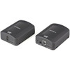 StarTech.com USB 2.0 Extender over Cat5e or Cat6 RJ45 Cable - 330ft/100m USB Extender Adapter Kit w/ ESD - Locally or Remotely Powered - USB 2.0 extender connects a USB device up to 330ft/100m over CAT5e/CAT6 RJ45 cable 480Mbps - Industrial Metal USB