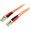 StarTech.com 10m Fiber Optic Cable - Multimode Duplex 62.5/125 - LSZH - LC/LC - OM1 - LC to LC Fiber Patch Cable - Connect fiber network devices for high-speed transfers with LSZH rated cable - 10m LC Fiber Optic Cable - 10 m LC to LC Fiber Patch Cab