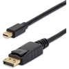 StarTech.com 6ft Mini DisplayPort to DisplayPort 1.2 Cable, 10 Pack, 4K x 2K mDP to DisplayPort Adapter Cable, Mini DP to DP Cord - 10 pack 6ft Mini-DP to DisplayPort v1.2 cable; 4Kx2K(3840x2400 60Hz)/21.6 Gbps bandwidth/HBR2/8Ch Audio/MST - Durable 