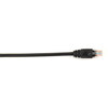 Black Box Connect Cat.6 UTP Patch Network Cable - 3 ft Category 6 Network Cable for Network Device - First End: 1 x RJ-45 Network - Male - Second End: 1 x RJ-45 Network - Male - 1 Gbit/s - Patch Cable - Gold Plated Contact - CM - 26 AWG - Black