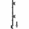 Rocstor ErgoReach Y10N008-B1 Desk Mount for Monitor - Black - Vertical - Height Adjustable - 2 Display(s) Supported - 17" to 32" Screen Support - 39.68 lb Load Capacity - 75 x 75, 100 x 100 - VESA Mount Compatible - 1
