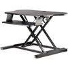StarTech.com Corner Sit Stand Desk Converter with Keyboard Tray, Large Surface 35"x21" , Height Adjustable Ergonomic Tabletop Standing Desk - Corner sit-stand desk converter w/ 35.7x20in area - Height adjustable standing desk converter (6.1-23in from