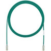 Panduit Cat.6 UTP Patch Network Cable - 3 ft Category 6 Network Cable for Network Device - First End: 1 x RJ-45 Network - Male - Second End: 1 x RJ-45 Network - Male - Patch Cable - Green - 1