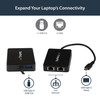 StarTech.com USB C to Dual Gigabit Ethernet Adapter with USB 3.0 (Type-A) Port - USB Type-C Gigabit Network Adapter - Use the USB-C port on your laptop to add LAN access with two GbE ports & a USB-A port - USB 3.0 - USB C to Gigabit Ethernet Adapter 