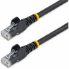 StarTech.com 15 ft. CAT6 Ethernet Cable - 10 Pack - ETL Verified - Black CAT6 Patch Cord - Snagless RJ45 Connectors - 24 AWG - UTP - 15 ft. CAT6 Ethernet cable multipack meets all ANSI/TIA-568-D Category 6 patch cable specifications - High quality ET