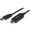 StarTech.com USB 3.0 Data Transfer Cable for Mac and Windows - Fast USB Transfer Cable for Easy Upgrades - 1.8m (6ft) - Quickly and easily transfer all of your Windows or Mac files to your new computer over USB 3.0 (5 Gbps) - Mac & PC compatible tran
