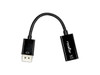 Rocstor DisplayPort 1.2 to HDMI 4K/60Hz Active Adapter Converter - M/F - Black - 1 x 20-pin DisplayPort 1.2 Digital Audio/Video - Male - 1 x 19-pin HDMI 2.0 Digital Audio/Video - Female - 3840 x 2160 Supported - Black