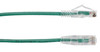 Black Box Slim-Net Cat.6a UTP Patch Network Cable - 10 ft Category 6a Network Cable for Patch Panel, Wallplate, Network Device - First End: 1 x RJ-45 Network - Male - Second End: 1 x RJ-45 Network - Male - 10 Gbit/s - Patch Cable - Gold Plated Contac