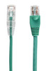 Black Box Slim-Net Cat.6a UTP Patch Network Cable - 10 ft Category 6a Network Cable for Patch Panel, Wallplate, Network Device - First End: 1 x RJ-45 Network - Male - Second End: 1 x RJ-45 Network - Male - 10 Gbit/s - Patch Cable - Gold Plated Contac