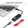 SIIG USB-C to 2.5G Ethernet Adapter - USB 3.1 Type C - 1 Port(s) - 1 - Twisted Pair - 2.5GBase-T - Portable