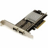 StarTech.com 10G Network Card - 2x 10G Open SFP+ Multimode LC Fiber Connector - Intel 82599 Chip - Gigabit Ethernet Card - Add two 10GbE SPF+ slots to server or workstation for fast high-bandwidth connectivity - 2-port 10G fiber network card with ope