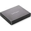 StarTech.com Dual M.2 Enclosure - RAID - M.2 SATA SSD Enclosure - USB 3.1 (10 Gbps) - USB-C & USB-A External Enclosure - Aluminum - Turn two M.2 SATA drives into ultra-fast portable storage with RAID for increased performance or redundancy - Dual M.2