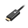 SIIG DisplayPort 1.2 To HDMI 6ft Cable 4K/30Hz - 6 ft DisplayPort/HDMI A/V Cable for Audio/Video Device, HDTV, PC, Monitor, Notebook, Desktop Computer - First End: 1 x 20-pin DisplayPort 1.2 Digital Audio/Video - Male - Second End: 1 x 19-pin HDMI 1.