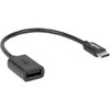 Rocstor Premium 6" USB-C to USB-A Adapter M/F - USB 2.0 - USB Type C to A Converter - For use of USB C devices such as Macbook Pro, MacBook, Chromebook, and other USB-C devices - 1 Pack - 1 x USB Type C Male - 1 x USB Type A Female - Black Adapter - 