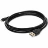 AddOn 1ft USB 2.0 (A) Male to Micro-USB 2.0 (B) Male Black Cable - 1 ft Micro-USB/USB Data Transfer Cable for Notebook, PC, USB Charger, Smartphone, Tablet, MP3 Player - First End: Micro USB 2.0 Type B - Male - Second End: USB 2.0 Type A - Male - Bla