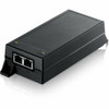 ZYXEL 5G PoE++ Injector - 230 V AC, 120 V AC Input - 1 x 2.5 Gigabit Ethernet Input Port(s) - 1 x 2.5 Gigabit PoE+ Output Port(s) - 60 W - Black