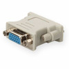 5PK DVI-I (29 pin) Male to VGA Female White Adapters For Resolution Up to 1920x1200 (WUXGA) - 100% compatible and guaranteed to work