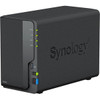 Synology DiskStation DS223 SAN/NAS Storage System - 1 x Realtek RTD1619 Quad-core (4 Core) 1.70 GHz - 2 x HDD Supported - 0 x HDD Installed - 2 x SSD Supported - 0 x SSD Installed - 2 GB RAM DDR4 SDRAM - Serial ATA Controller - RAID Supported - 0, 1,