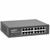 Rocstor JetConnect JC16 Unmanaged 16-Port Gigabit Switch - 16 Ports - Gigabit Ethernet - 10/100/1000Base-T - TAA Compliant - 2 Layer Supported - Twisted Pair - 1U High - Desktop, Rack-mountable - 5 Year Limited Warranty