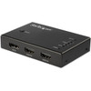 StarTech.com 4 Port HDMI Video Switch - 3x HDMI & 1x DisplayPort - 4K 60Hz - Multi Port HDMI Switch Box w/ Automatic Switcher (VS421HDDP) - Multi-port HDMI video switch supports HDMI (3x) and DisplayPort (1x) input - HDMI switcher box supports 4K res