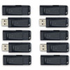 32GB Store 'n' Go® USB Flash Drive - 10pk Business Bulk - Black - 32GB - 10pk Business Bulk - Black