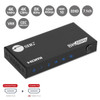 1x2 8K60Hz HDMI Splitter with VRR/ALLM - 40G - EDID management - Down scaler - 1x2 8K@60Hz HDMI Splitter easily distibutes a single HDMI source to 2 HDMI displays simultaneously - 8K@60Hz/4K@144Hz/4K@120Hz - 40G - HDCP 2.3 - HDR - VRR/ALLM - LPCM 7.1