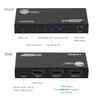 1x2 8K60Hz HDMI Splitter with VRR/ALLM - 40G - EDID management - Down scaler - 1x2 8K@60Hz HDMI Splitter easily distibutes a single HDMI source to 2 HDMI displays simultaneously - 8K@60Hz/4K@144Hz/4K@120Hz - 40G - HDCP 2.3 - HDR - VRR/ALLM - LPCM 7.1