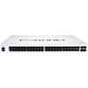 Fortinet FortiSwitch 100 FS-148F-POE Ethernet Switch - 48 Ports - Manageable - 2 Layer Supported - Modular - 476.30 W Power Consumption - 370 W PoE Budget - Optical Fiber, Twisted Pair - PoE Ports - 1U High - Rack-mountable