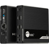 SIIG ipcolor 4K HDMI Extender Daisy Chain Transmission Kit - 230ft - Zero Latency - HDMI 4K60Hz video extender over Cat6/7 Extender up to 230ft/70m - HDR - EDID passthrough - HDMI Loopout - S/PDIF audio extraction or ARC audio - Bi-directional IR ext