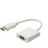 Axiom DisplayPort Male to VGA Female Adapter for Lenovo - 57Y4393 - 7.80" DisplayPort/VGA Video Cable for Video Device - First End: 1 x 20-pin DisplayPort Digital Audio/Video - Male - Second End: 1 x 15-pin HD-15 - Female - Black