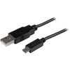 StarTech.com 6 ft Mobile Charge Sync USB to Slim Micro USB Cable for Smartphones and Tablets - A to Micro B M/M - Charge and Sync your Micro USB-equipped Smartphone or Tablet over longer distances - Android Charging Cable - Thin Charge Cable for Smar