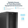 StarTech.com 4-Post 42U Server Rack Cabinet, 19" Data Rack Cabinet for Computer / IT Equipment mount, Rack Server Cabinet with Casters - 4-Post 42U server rack enclosure w/ adjustable mounting depth - 2000lb (900kg) weight capacity - Network cabinet 