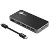SIIG Triple Display USB-C MST Video Travel Docking with 100W PD Pass Through - USB-C Docking Station- Triple Monitor HDMI/DP/VGA - Single 4K /Dual 1080p /Triple 720p for Notebook / Tablet / Smartphone via USB-C DP Alt-Mode - 100W PD - USB Type C - 2 