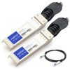 Axiom 10GBASE-CU SFP+ Passive DAC Twinax Cable Intel Compatible 4m - 13.12 ft Twinaxial Network Cable for Network Device - First End: SFP+ Network - Second End: SFP+ Network - 10 Gbit/s - 24 AWG - 1 - TAA Compliant