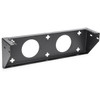 2U 19in Steel Vertical Wall Mount Rack Bracket - Fully assembled with cage screws and nuts - Steel - Maximum load capacity of 125 lbs (56.7 kgs) - For mounting telecommunications, networking device, or Server Equipment. Mount a device vertically - Wa
